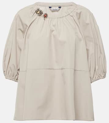 Top de popelín de algodón | 'S Max Mara