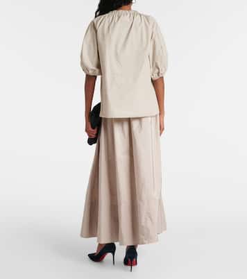 Top de popelín de algodón | 'S Max Mara