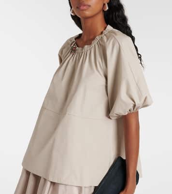 Top de popelín de algodón | 'S Max Mara