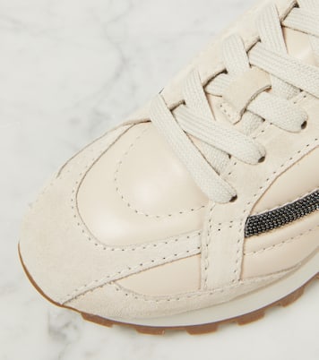 Sneakers Runner in suede | Brunello Cucinelli