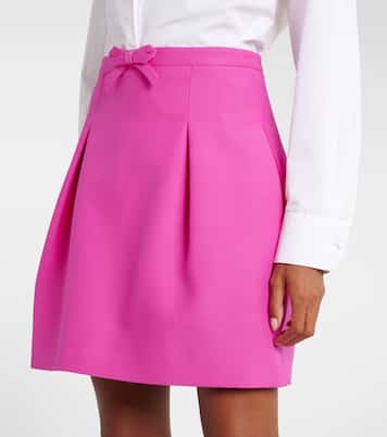 Crepe Couture miniskirt | Valentino