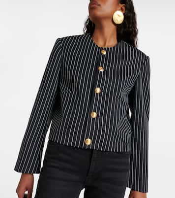 Pinstripe jacket | Frame