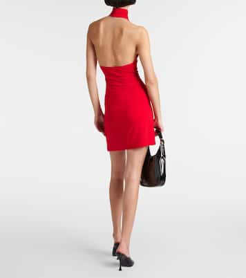Turtleneck minidress | Norma Kamali