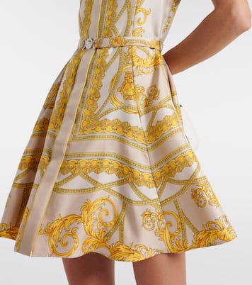 Hemdblusenkleid Barocco aus Seiden-Twill | Versace