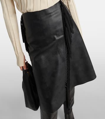 Gonna midi Alter in similpelle | Stella McCartney