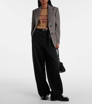 Jean ample à taille haute | Prada