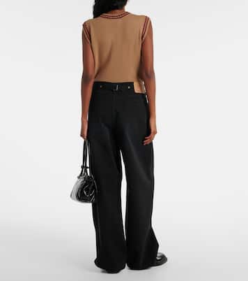 Jean ample à taille haute | Prada