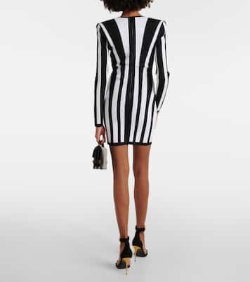 Robe rayée | Balmain