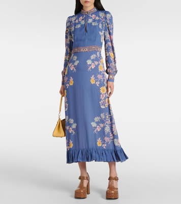 Robe midi à fleurs | Etro