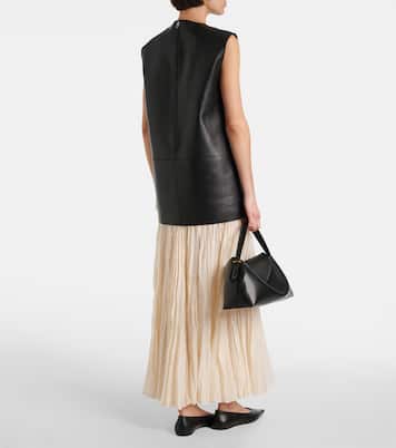 Top en cuir | Toteme
