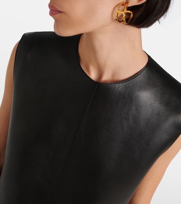 Top en cuir | Toteme