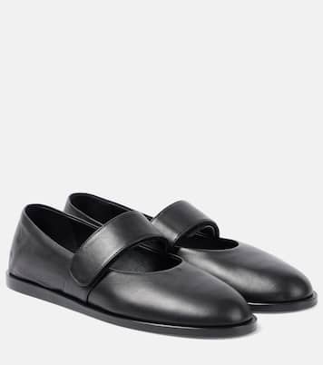 Mary-Jane-Ballerinas aus Leder | CO