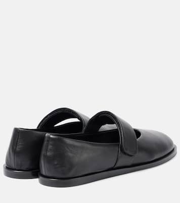 Mary-Jane-Ballerinas aus Leder | CO