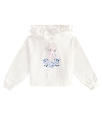 Felpa in misto cotone con cappuccio | Monnalisa