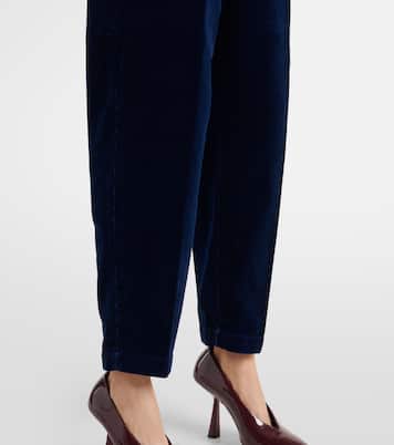 Pantalon droit à taille haute en coton | Polo Ralph Lauren