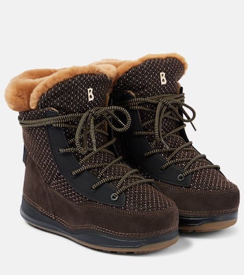 Stivaletti in suede con shearling | Bogner