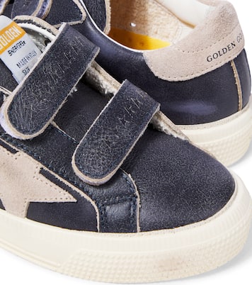 Baskets May School en cuir | Golden Goose Kids