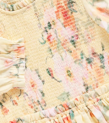 Abito Everley Shirred Bodice in cotone   | Zimmermann Kids