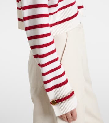 Dorotea striped virgin wool sweater | Max Mara