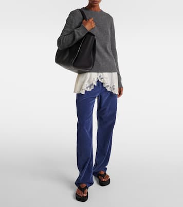Sac Marlo Large en cuir | The Row