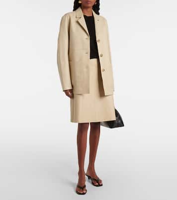 Giacca in pelle | Toteme