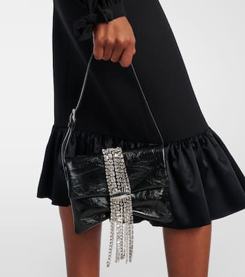 Zandra embellished leather shoulder bag | Jimmy Choo