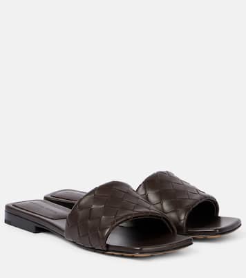 Mules Parco de piel Intrecciato | Bottega Veneta
