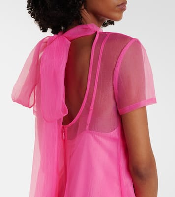Abito lungo in tulle a balze | Staud