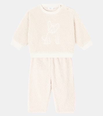 Baby fleece sweatshirt and sweatpants set | Il Gufo