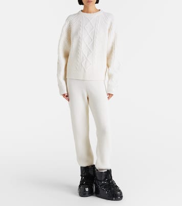 Pantalon de survêtement Crystal en laine | Perfect Moment