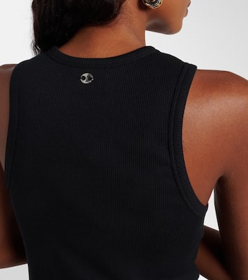 Embellished cotton-blend tank top | Rabanne