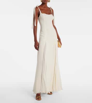 Bow-detail gown | Marmar Halim