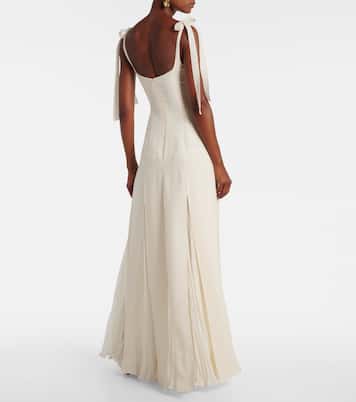 Bow-detail gown | Marmar Halim