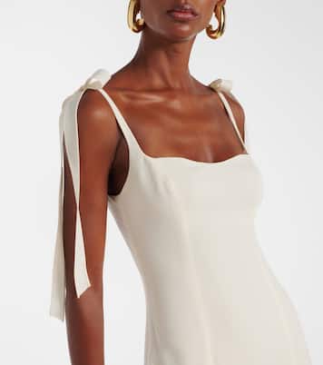 Bow-detail gown | Marmar Halim