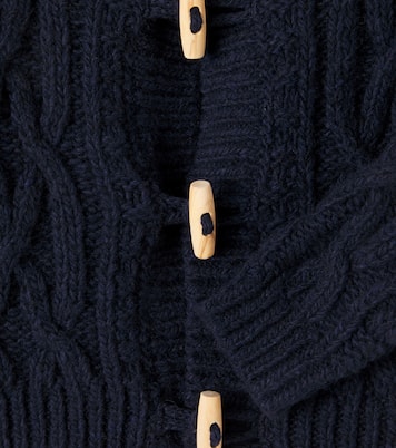 Baby Maria cable-knit wool-blend cardigan | The New Society