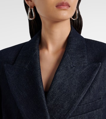 Ancella double-breasted denim blazer  | Sportmax