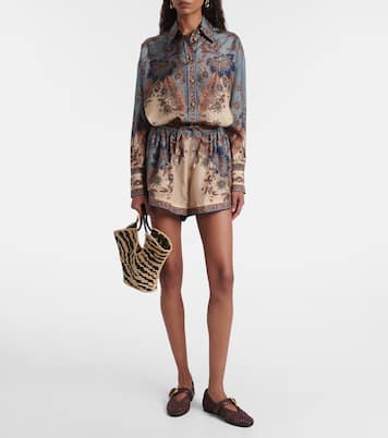 Ballerine Helix in pelle intrecciata | Zimmermann