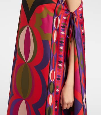 Collane cutout silk kaftan | Pucci