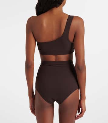 One-shoulder bikini top | Karla Colletto