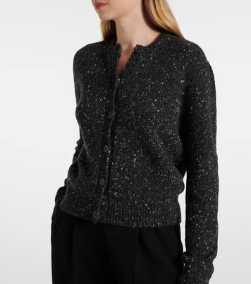 Mauino cashmere tweed cardigan | The Row