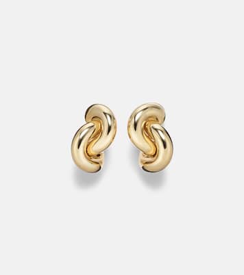 Legacy Knot Big 18kt gold earrings | Engelbert