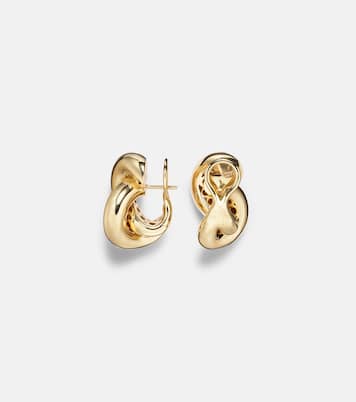 Legacy Knot Big 18kt gold earrings | Engelbert
