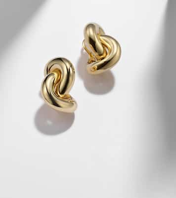Legacy Knot Big 18kt gold earrings | Engelbert