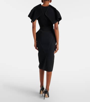 Coco peplum midi dress | Maticevski