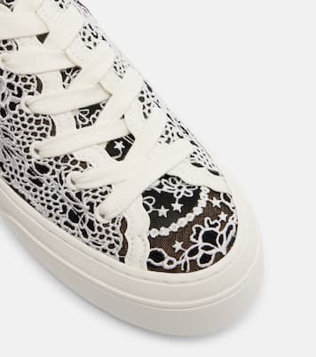 Pixie lace platform sneakers | Zimmermann