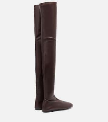 Tee Stretch leather over-the-knee boots | Proenza Schouler