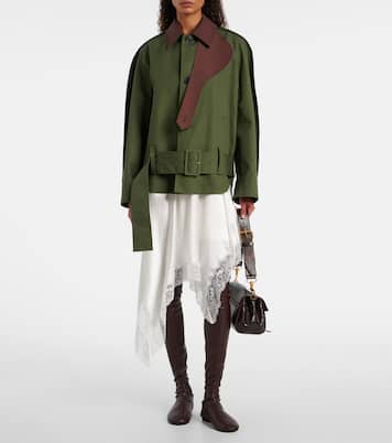 Tee Stretch leather over-the-knee boots | Proenza Schouler