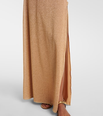 Robe longue en lamé | Oséree