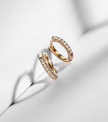 Boucles d'oreilles en or 18 ct et diamants | Ileana Makri