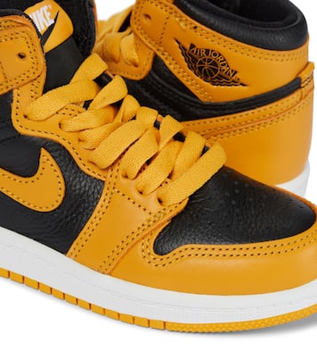 Air Jordan 1 Mid leather sneakers | Nike Kids
